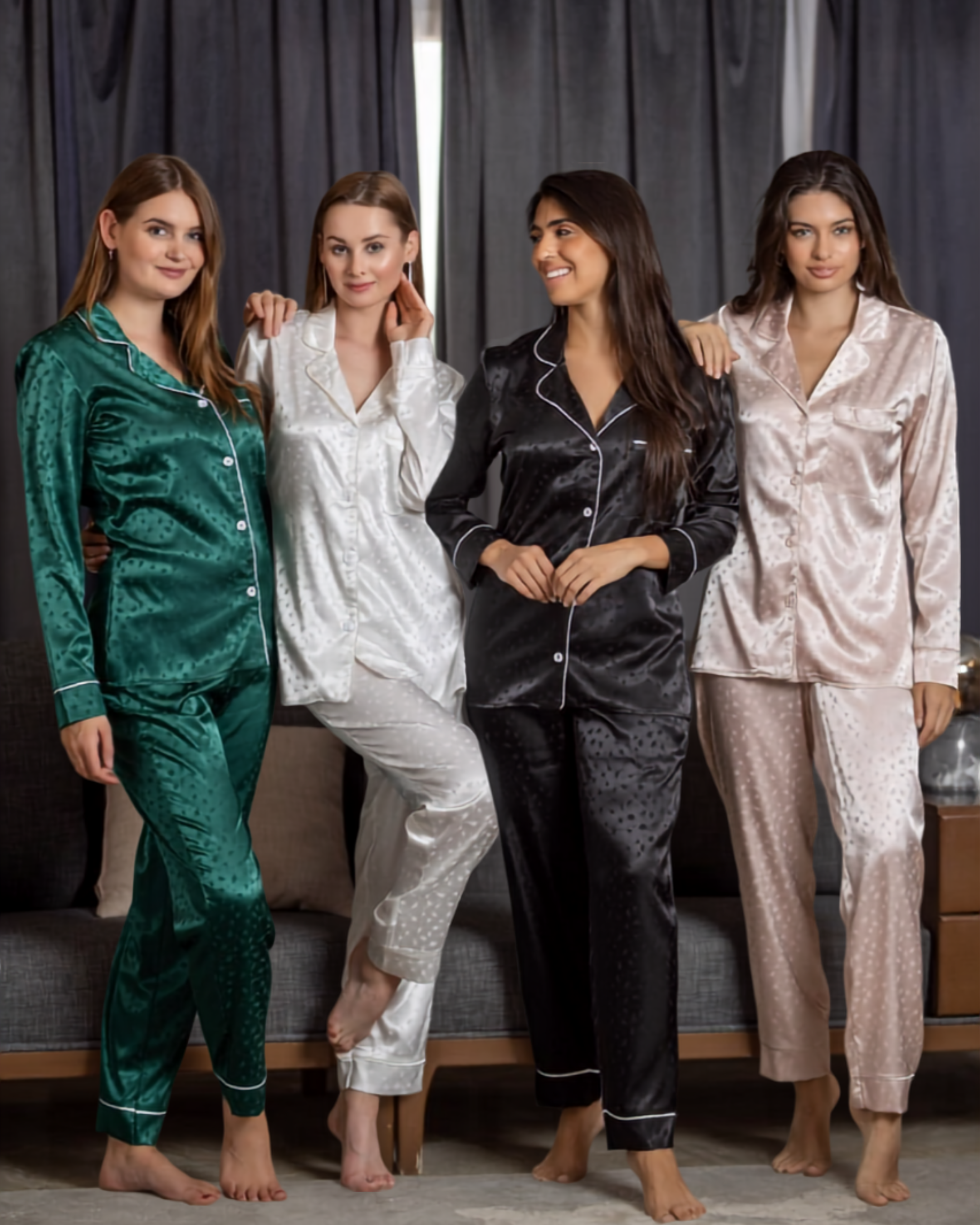 Midnight Jacquard Lounge Suit