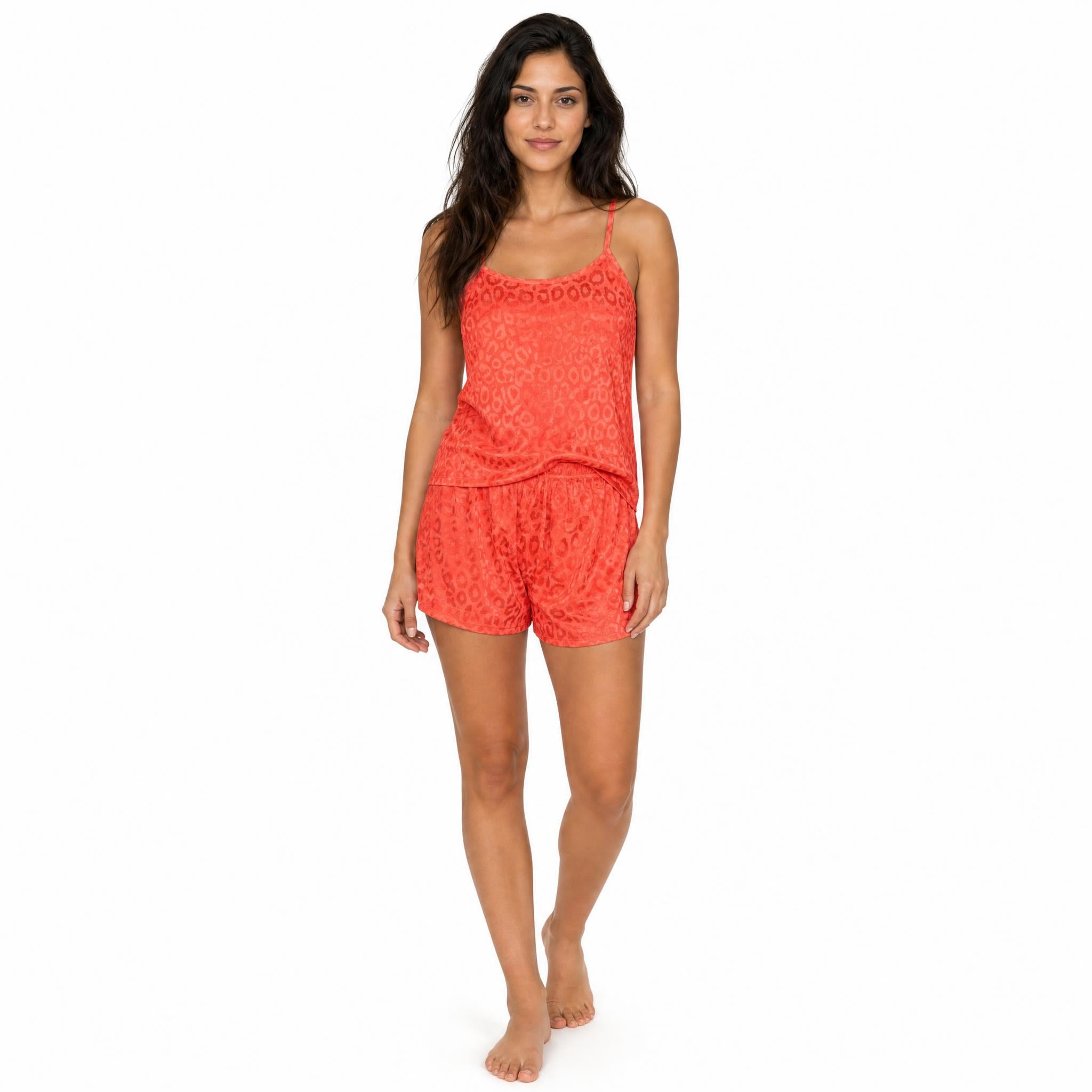 Satin Cami and shorts Pajama Set