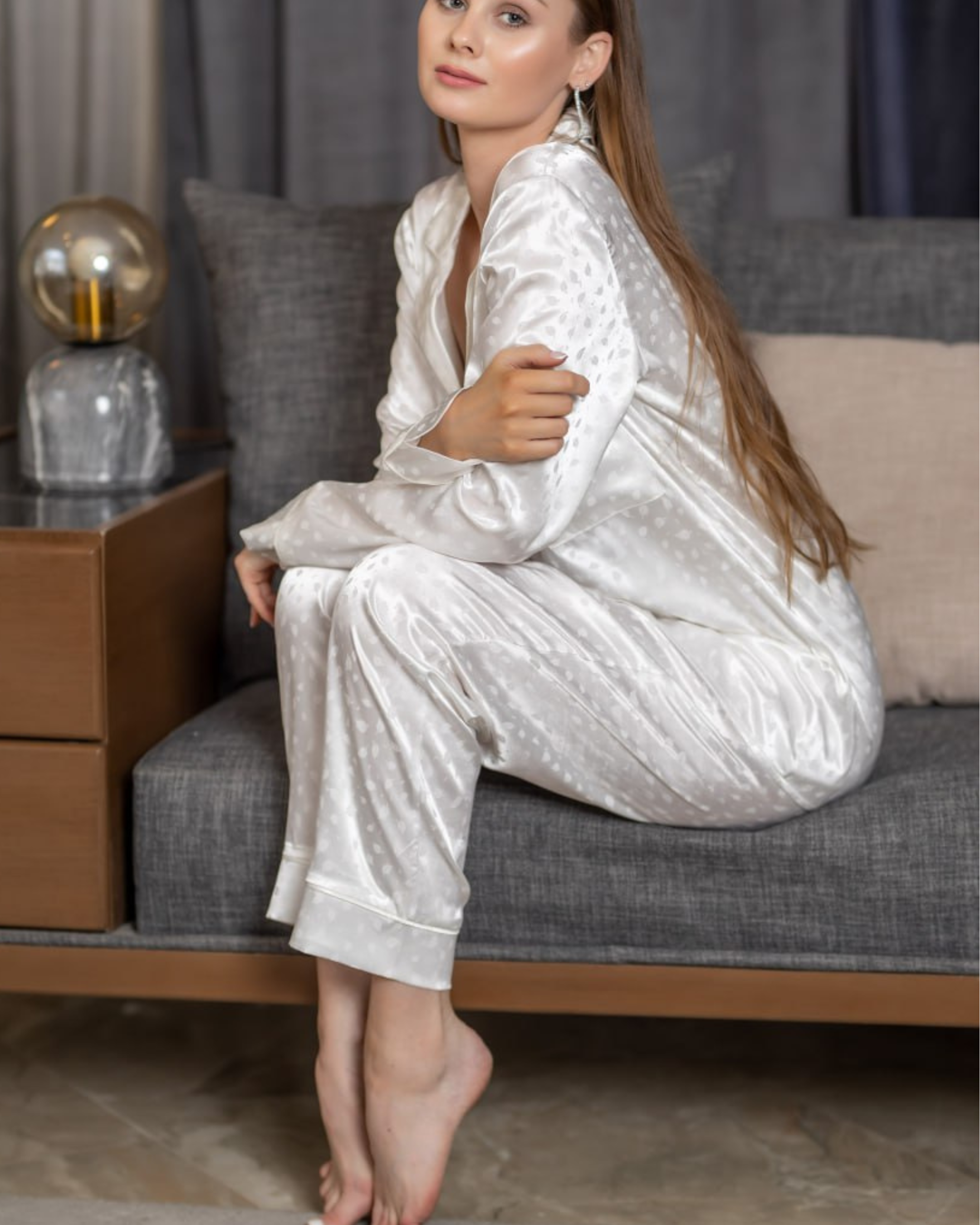 Midnight Jacquard Lounge Suit