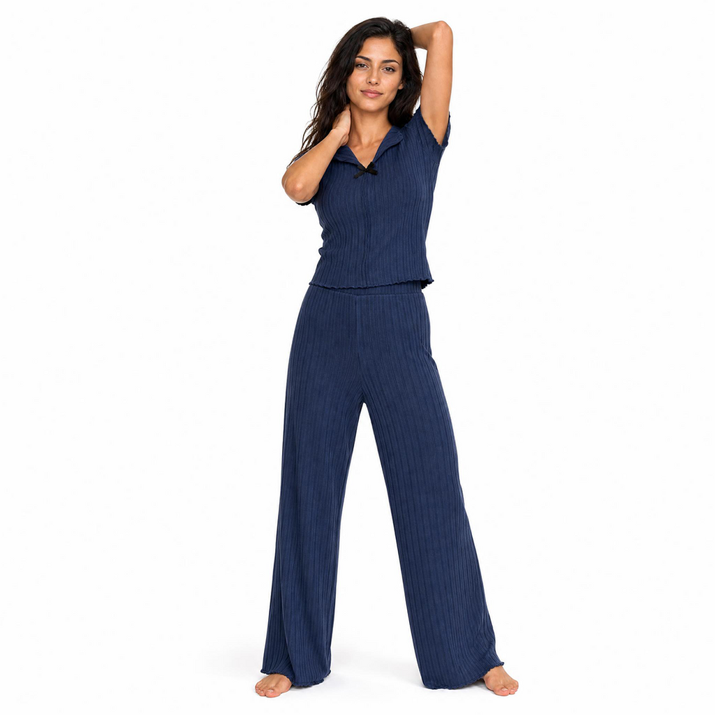 Short Sleeve Top & Pants PJ set