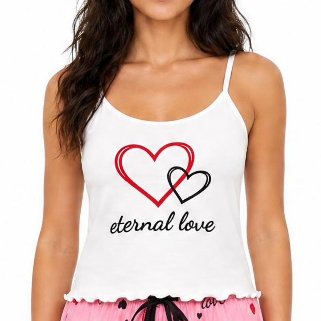 Print Camisole & Pants PJ Set