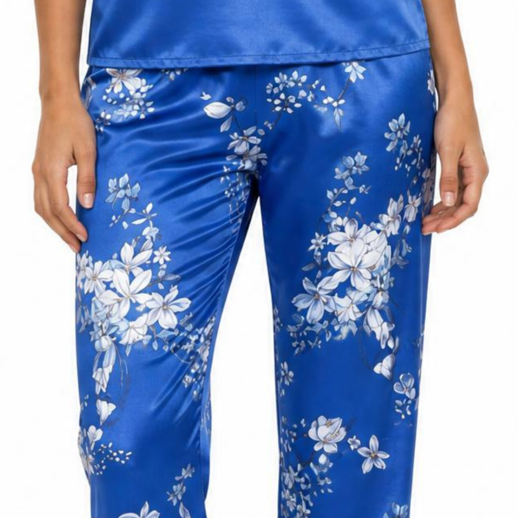 Satin Cami and Pants Pajama Set