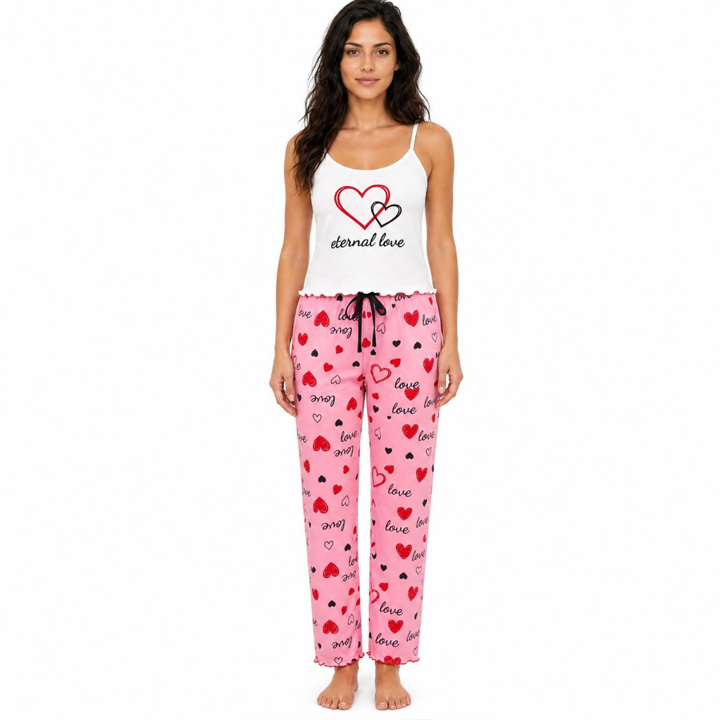 Print Camisole & Pants PJ Set